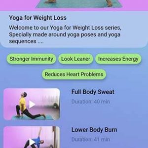 yoga asana weight loss