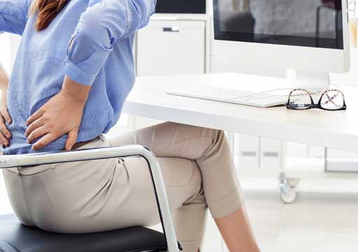 Free Photo | Businessman cheerful employee standing at yoga pose at office  on working table meditating after work