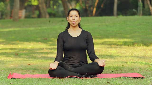 sheetili pranayama