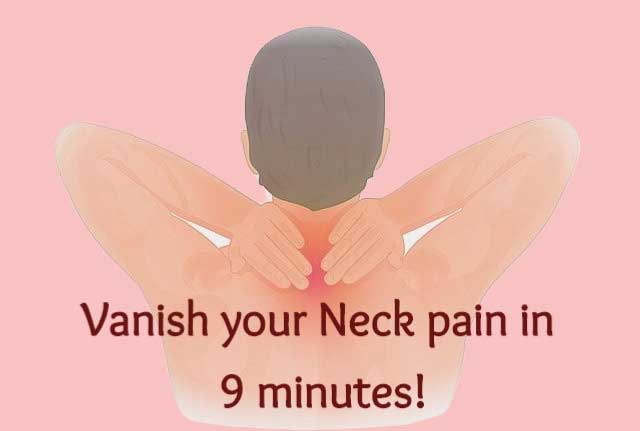 vanish your neck pain in 9 minutes