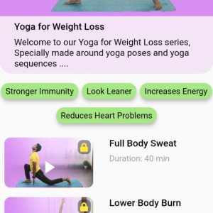 Best android yoga apps for weight loss
