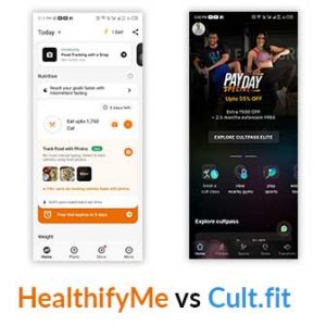 HealthifyMe vs Cult.fit – a detailed comparison